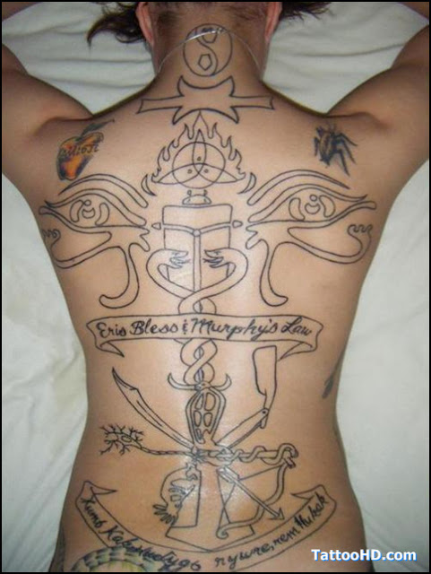 Traseira Completa Egipcio Desenhos De Tatuagem