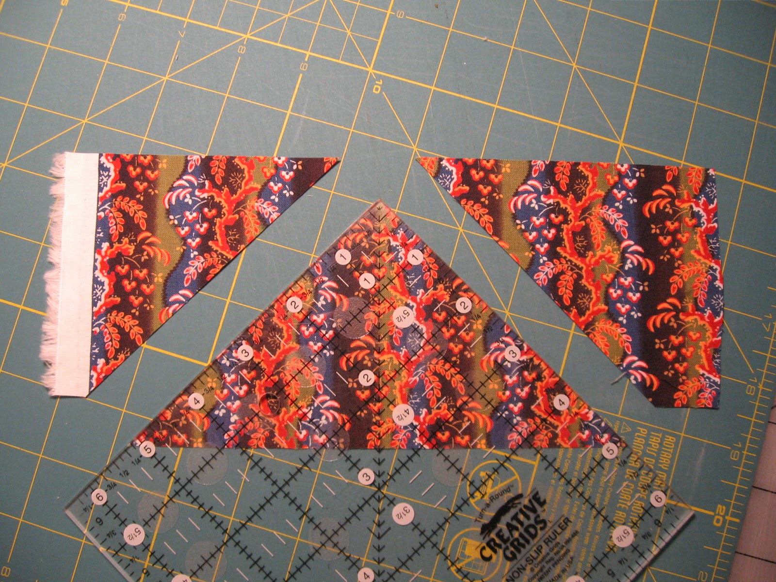 Busy Thimble: Charm Quilts #6 and Triangles