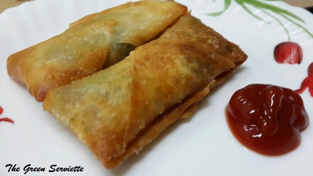 The Green Serviette Spring Roll Filling