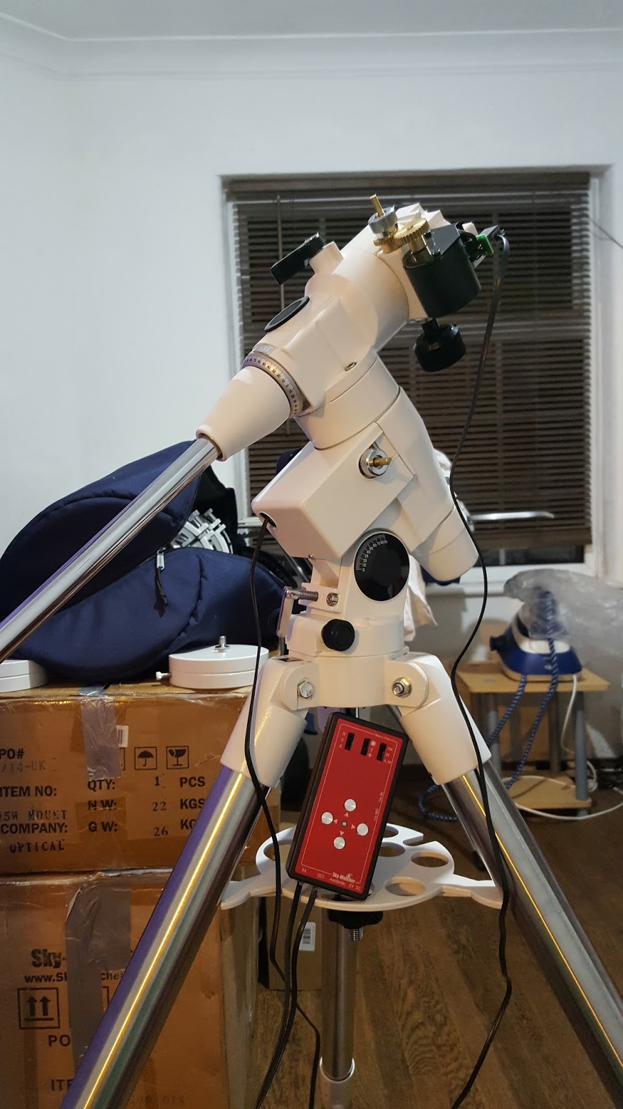 Cyber Sec Linux Remote control of a Telescope through Linux OS and