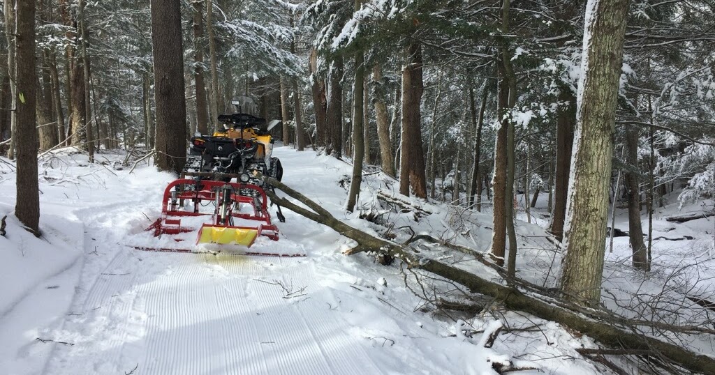 Skiing and Snowshoeing at the Tupper Lake Country Club to Big Tupper