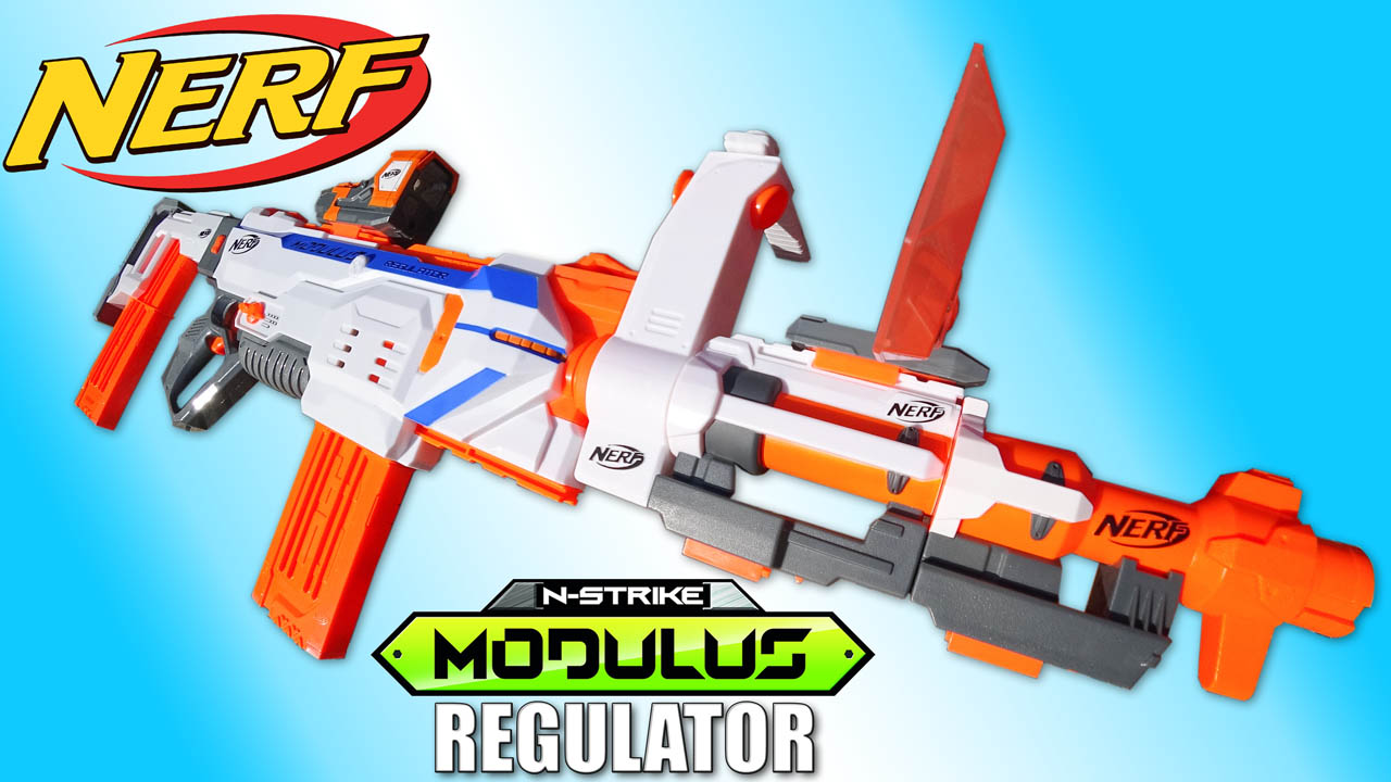 Super Héros Et Compagnie Nerf REGULATOR Blaster Automatique Modulus N