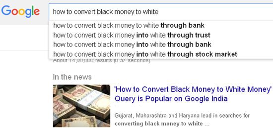 How to convert black money to white money