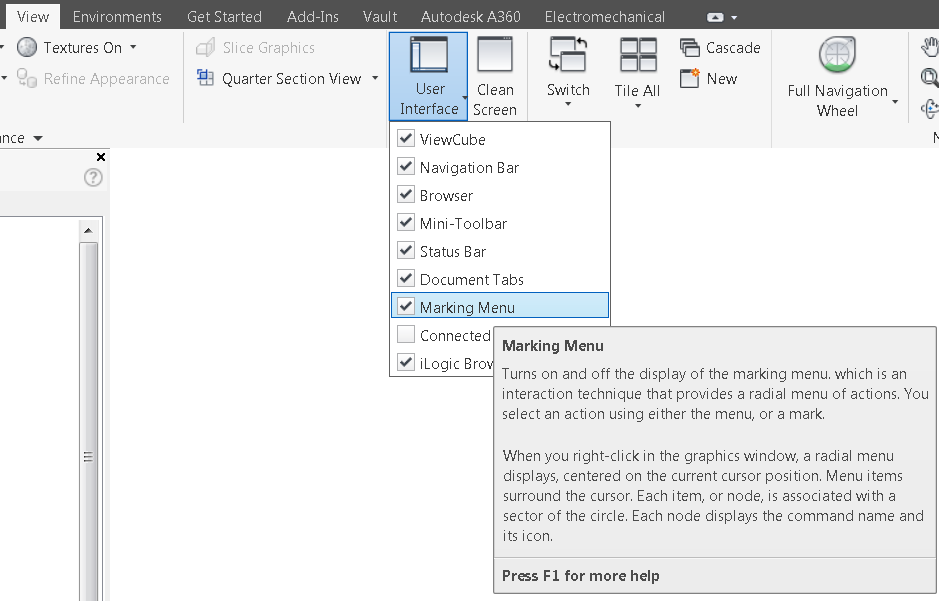 From the Trenches with Autodesk Inventor Bring Back the Classic Right