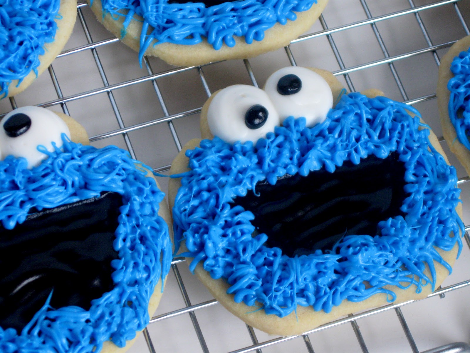 Cookie Monster Cookies Searching For Dessert