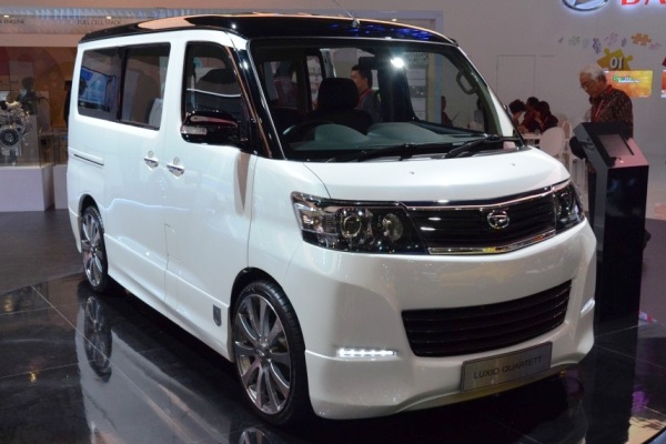  Daihatsu  Luxio  Quartett Konsep Minivan Dengan Sentuhan 