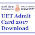 BHU UET Admit Card 2017 Available to Download.
