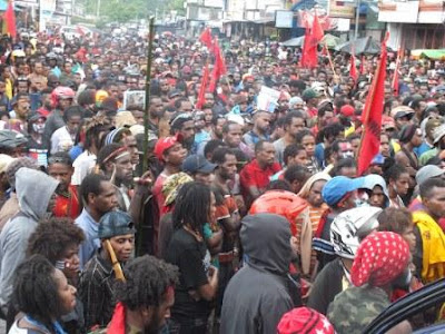 Pendukung KNPB dan ULMWP Bukan Segelintir Orang Namun Seluruh Rakyat Papua Pendukung KNPB dan ULMWP Bukan Segelintir Orang Namun Seluruh Rakyat Papua
