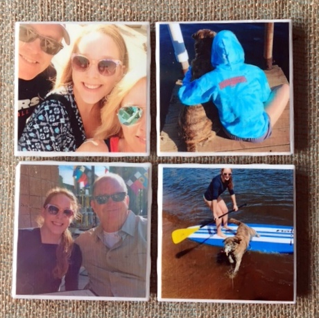 Tile Photo Coasters are a great way to share your special memories or give them as a cool photo gift!