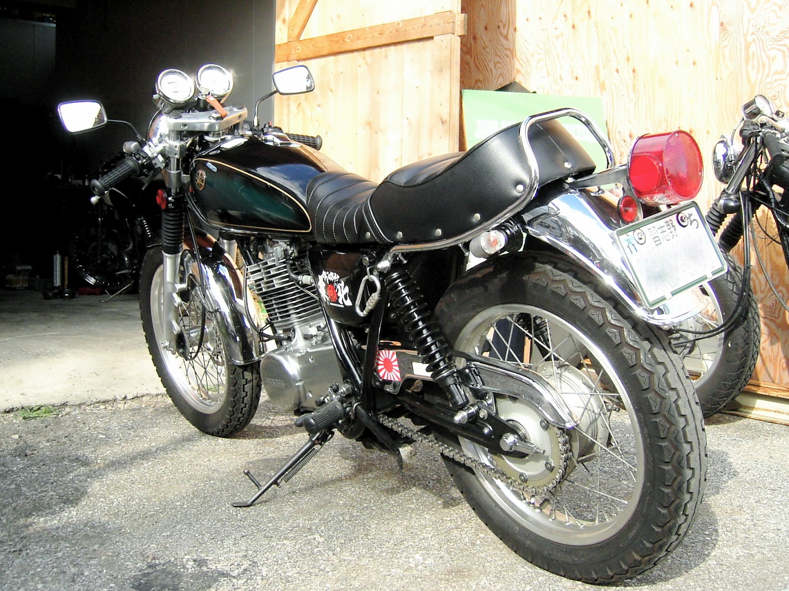 レア SR400 グリーン サンバースト タンク 希少品 SR400 30th 30周年
