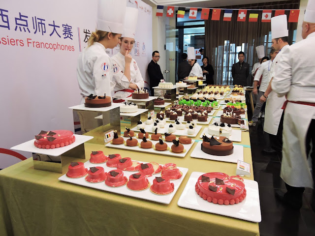 Fête de la francophonie en Chine - Résidence de pâtisserie - Les jours 3 et 4 du concours des jeunes pâtissiers francophones à l'école Belle Vie de Changsha