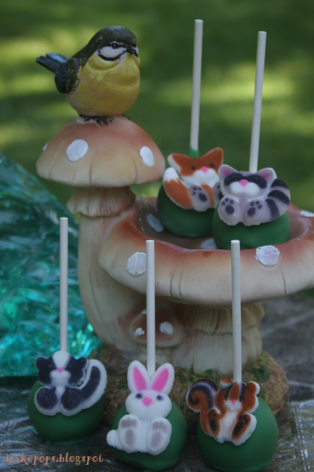 icakepops Forest Animal Cake Pops