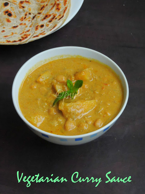 Singaporean Vegetarian curry sauce