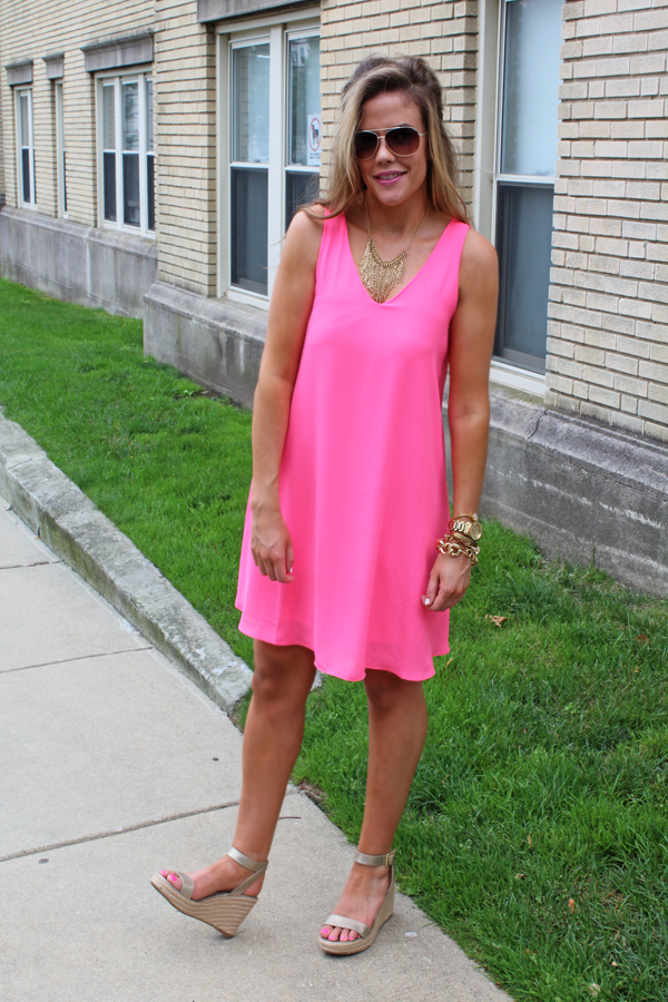 The Perfect Pink Dress - A Mix of Min