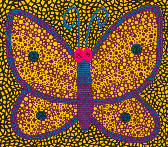 joseph scissorhands Yayoi Kusama Butterflies Through Others Eyes 8