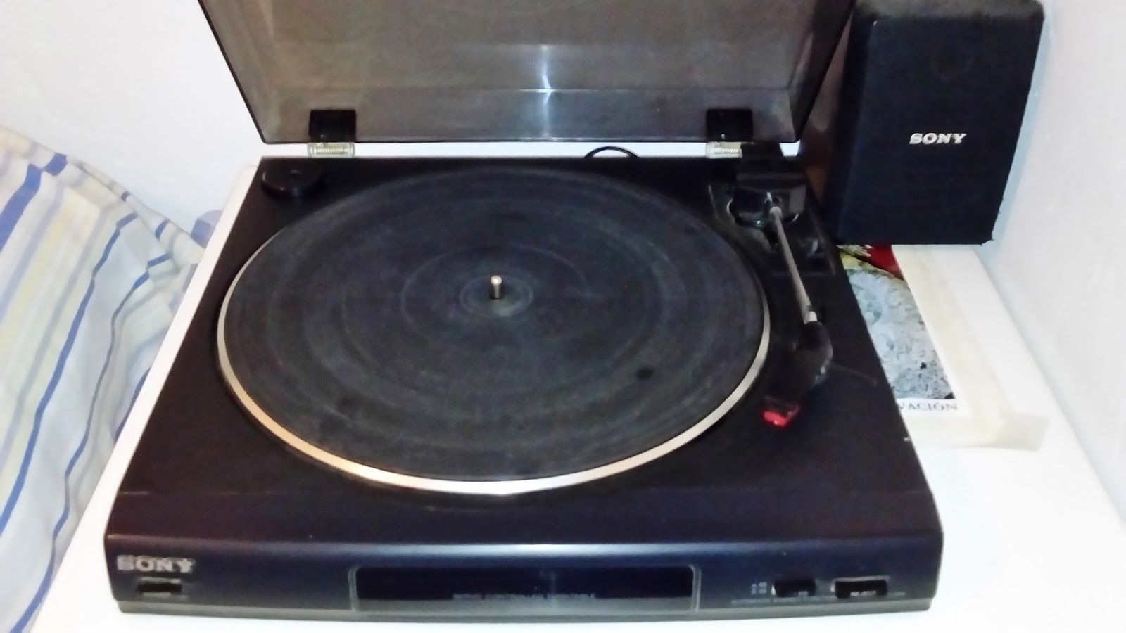 MI MUNDO ELECTRÓNICO TOCADISCOS SONY PSLX56 / SONY STEREO TURNTABLE SYSTEM PSLX56