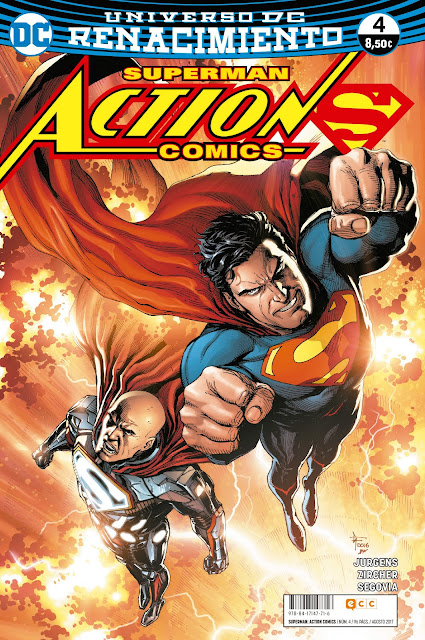Reseña de "Superman: Action Comics vol.4" de Dan Jurgens [ECC Ediciones].