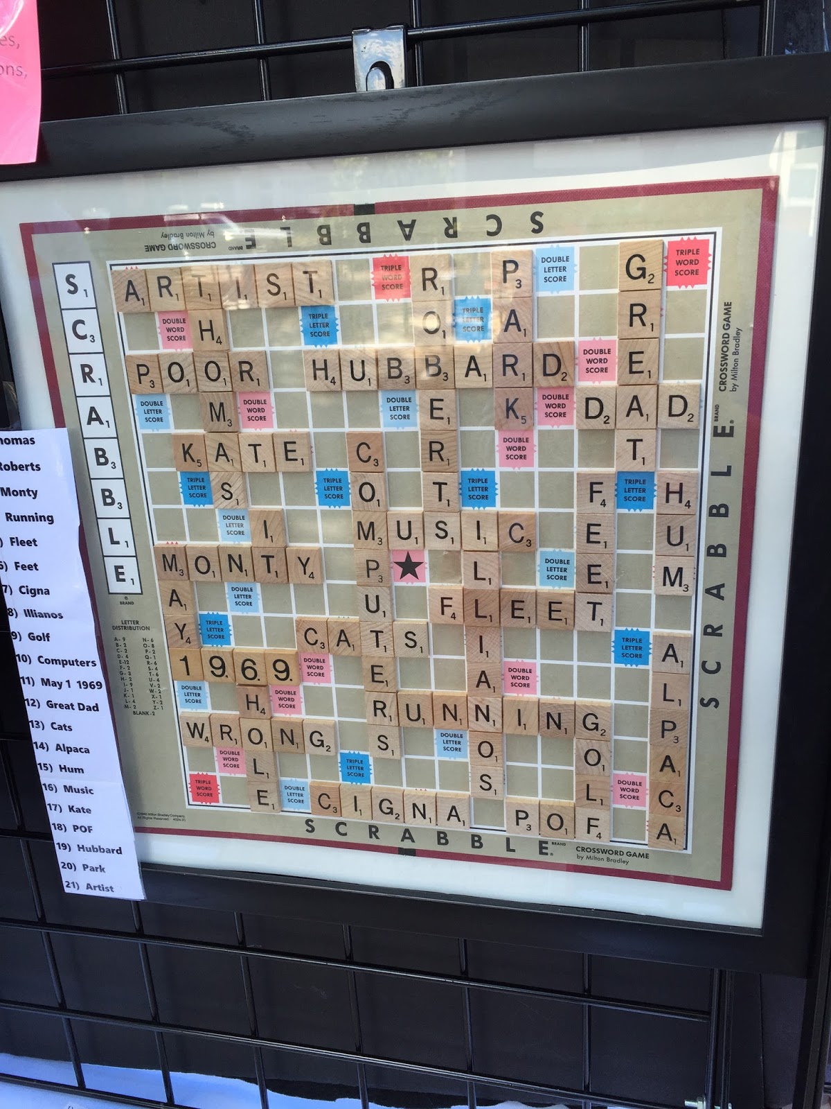 C. Dianne Zweig Kitsch 'n Stuff Vintage Scrabble Sets Reassembled