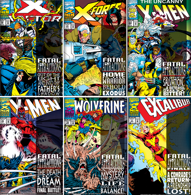 XMen Comics Geek Fatal Attractions by Fabian Nicieza