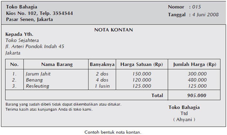 Transaksi Bukti Dan Analisis Transaksi Kenali Akuntansi Smk