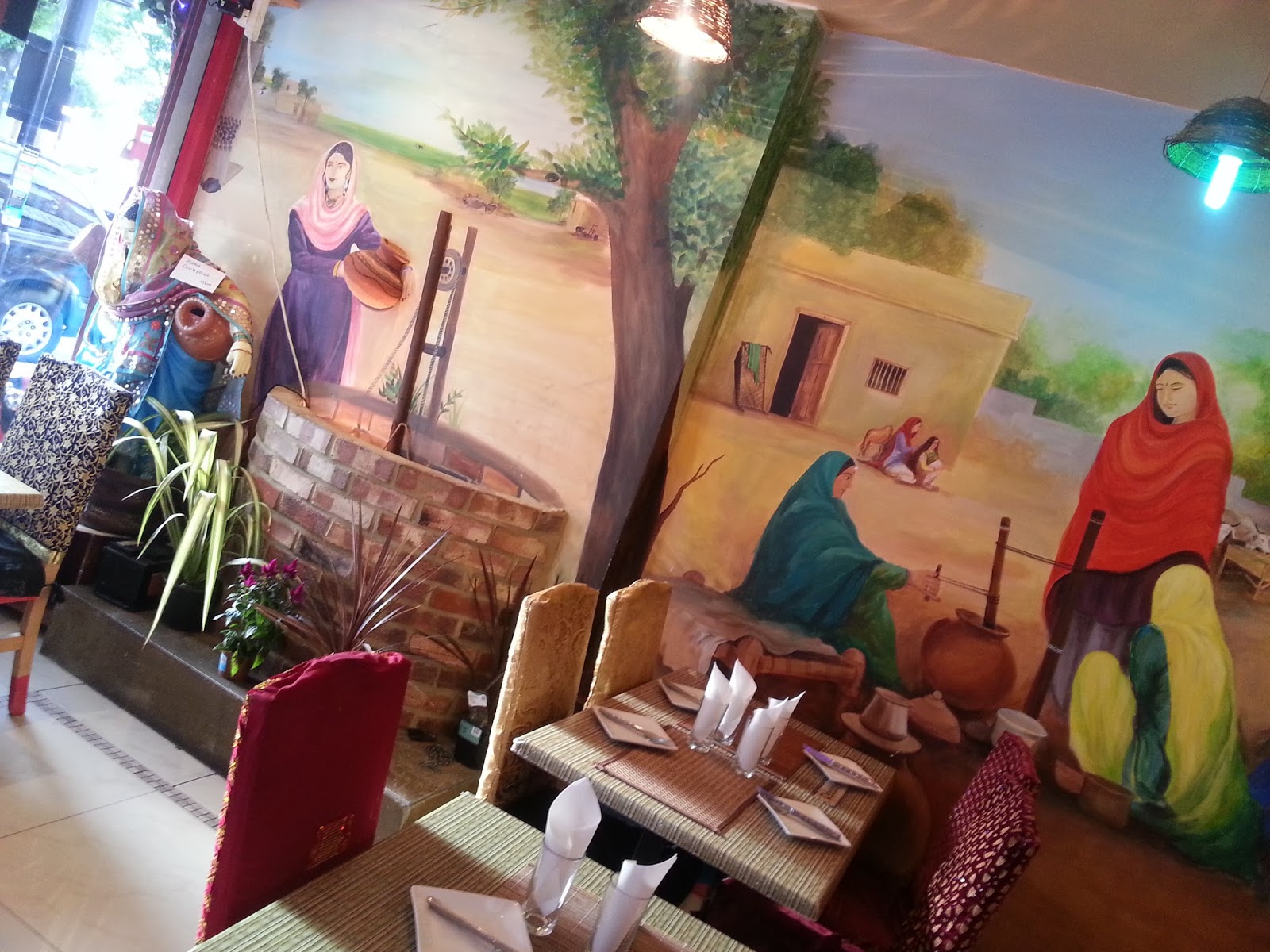 Curry Life Blog A Feast for the Eyes Inspiring wall art in Indian