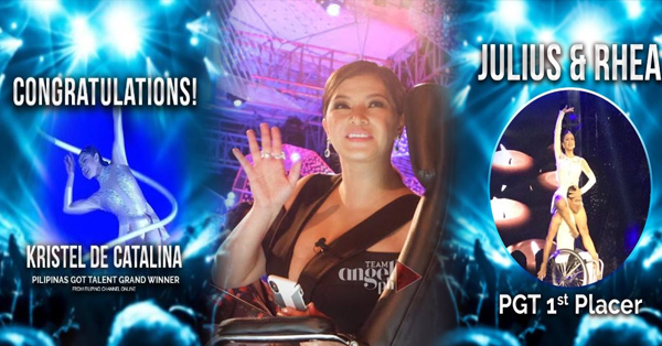 Angel Locsin Congratulated The Top 3 Finalist Of Pilipinas Got Talent 6 Angel Locsin Congratulated The Top 3 Finalist Of Pilipinas Got Talent 6