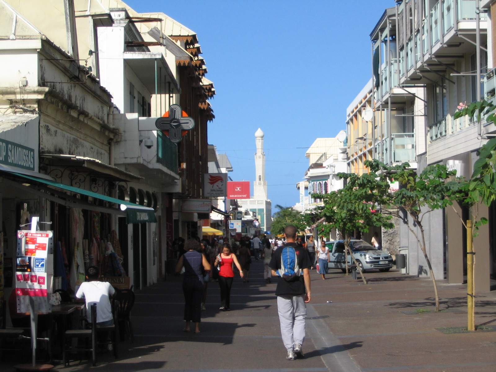 Réunion tour de l'Ile. Saint Denis, cheflieu de la Reunion.