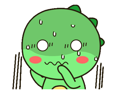 LINE Creators' Stickers - Kawaii Dino Animated 2 Example with GIF Animation
