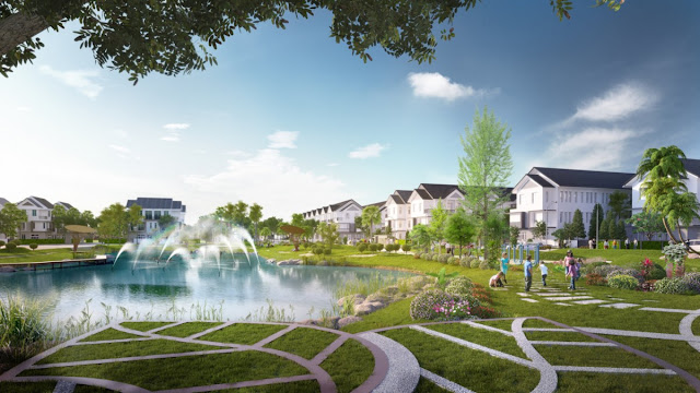 Hồ sinh thái và công viên 2 mặt sông 1,2ha khu Biệt thự - Nhà phố Park River Side quận 9 HCM Hồ sinh thái và công viên 2 mặt sông 1,2ha khu Biệt thự - Nhà phố Park River Side quận 9 HCM