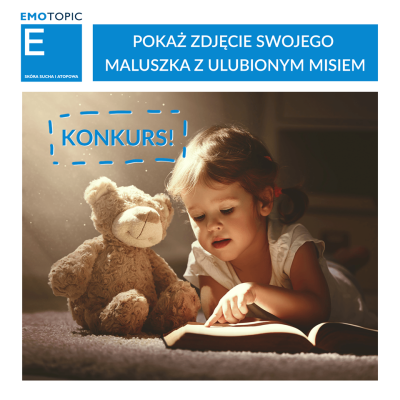 Do wygrania emolienty Emotopic i książeczki o EMOkoali Konkurs