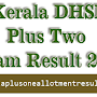 Kerala DHSE Plus two exam result published on 21-05-2015