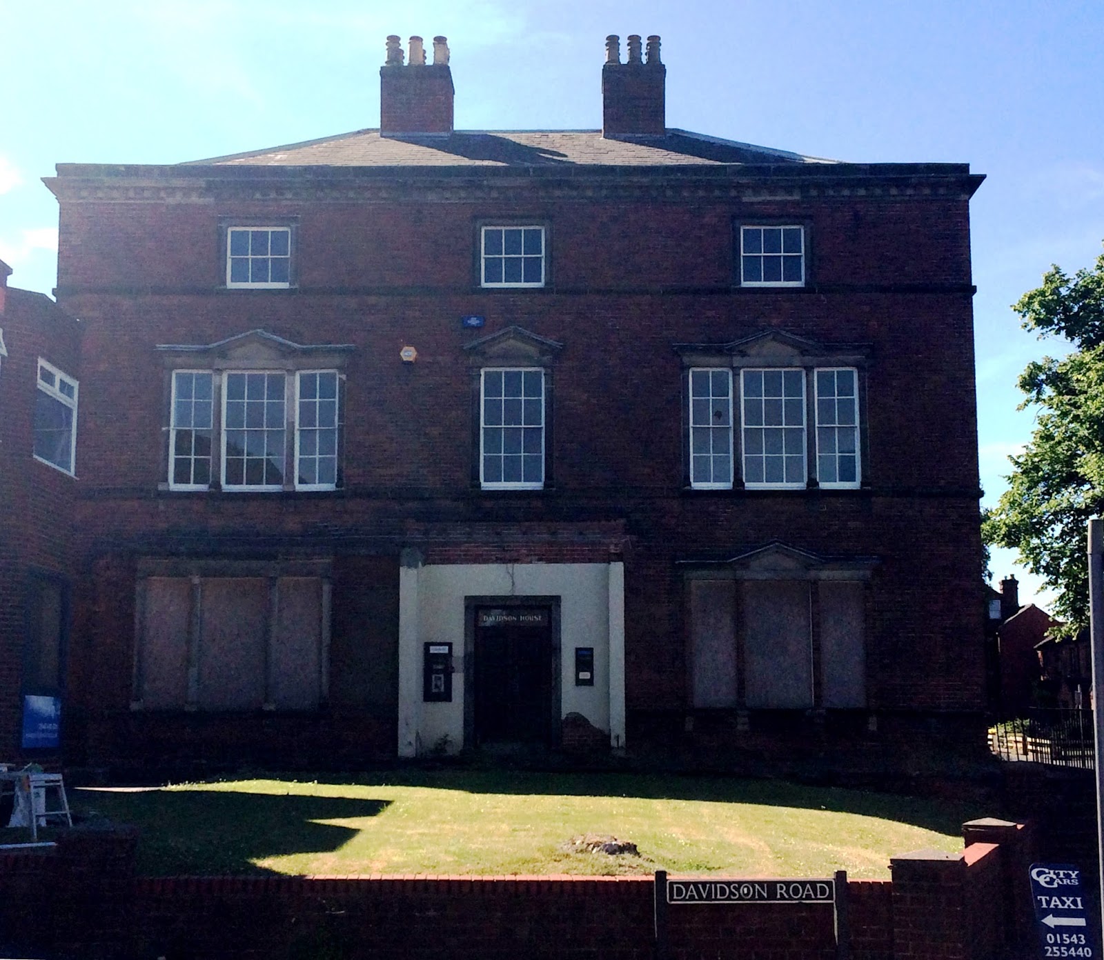 Patrick Comerford The sad plight of Davidson House on Upper John