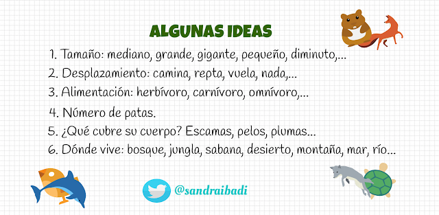 La clase de Sandra en SG: EXPRESI\u00d3N ORAL: \u0026quot;MI ANIMAL FAVORITO\u0026quot;