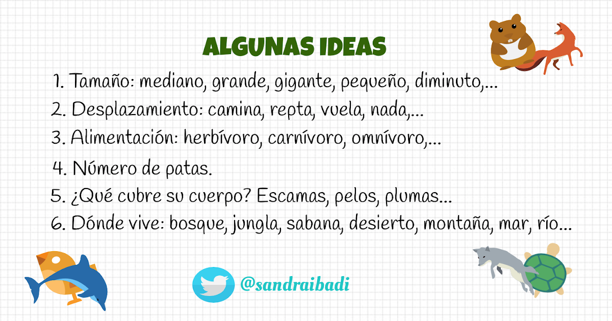 La clase de Sandra en SG: EXPRESI\u00d3N ORAL: \u0026quot;MI ANIMAL FAVORITO\u0026quot;