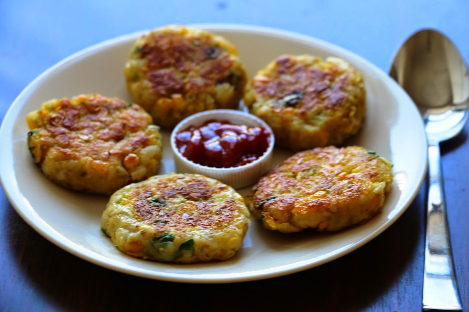 yummy delight for u: Sweet Corn patties/tikki, How to make Corn ...