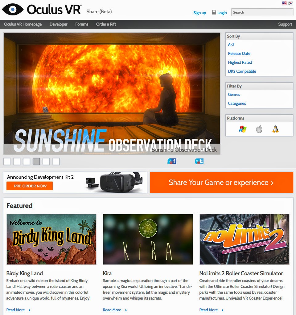 blog.julianbutler.com: Sunshine Observation Deck now on Oculus Share