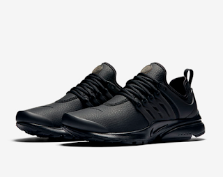 black leather prestos