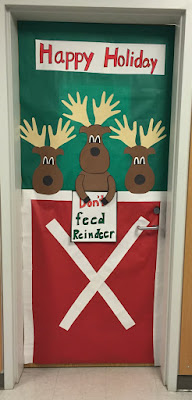 Creative Elementary School Counselor: Winter Door Decorations!