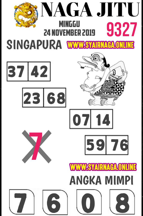 November 2019 Gambar Syair Naga Mas Hari Ini Info