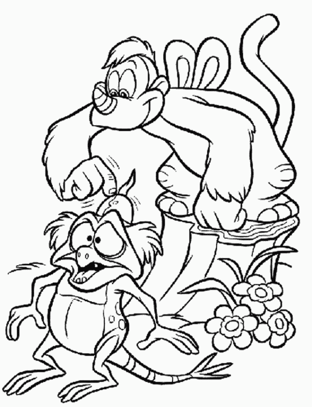 Cute Animals Wuzzles Coloring Pages To Kids