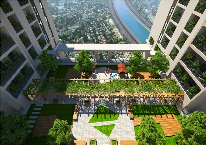 Vườn treo chung cư Five Star Garden Vườn treo chung cư Five Star Garden