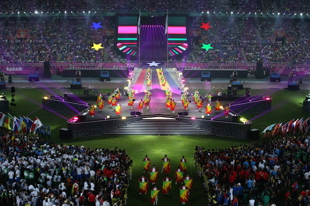 Ceremonia de clausura de la Universiada de Gwangju 2015