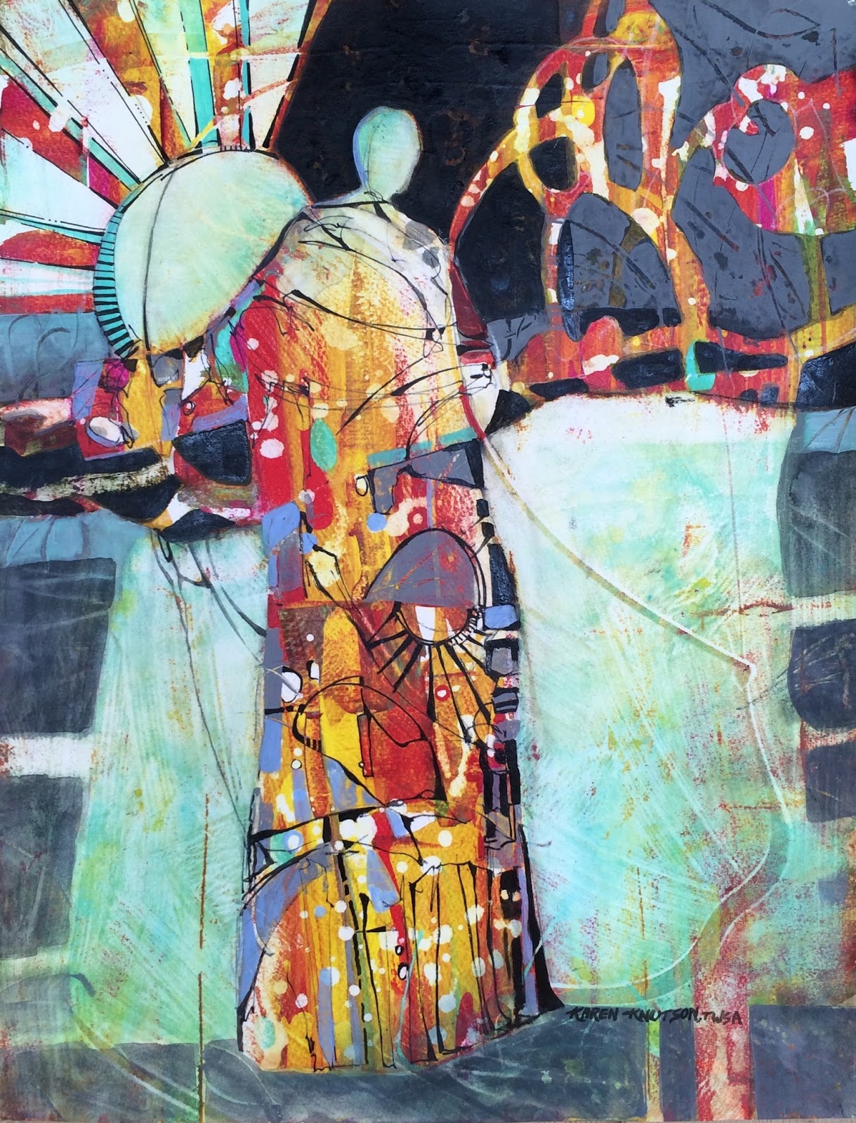 Wild about Painting by Karen Knutson From Wire Drawing to Colored Painting