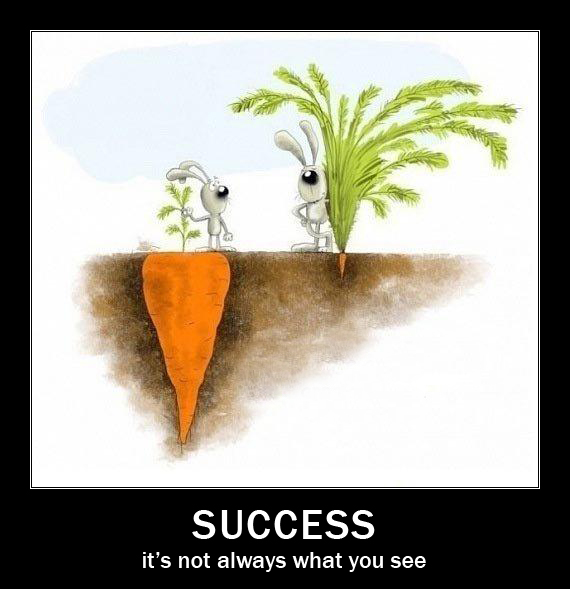 Success - It's Not Always What You See