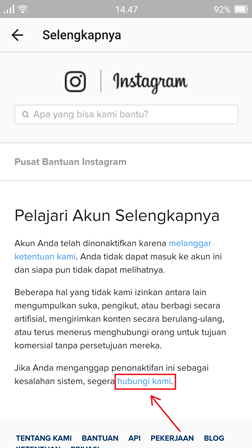 Cara Mengembalikan Akun Instagram Yang Di Banned Blokir Musdeoranje Net