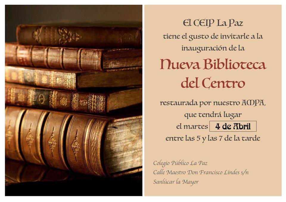 Biblioteca SANLÚCAR LA MAYOR