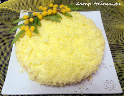 Torta mimosa all'ananas - Ricetta Festa della Donna