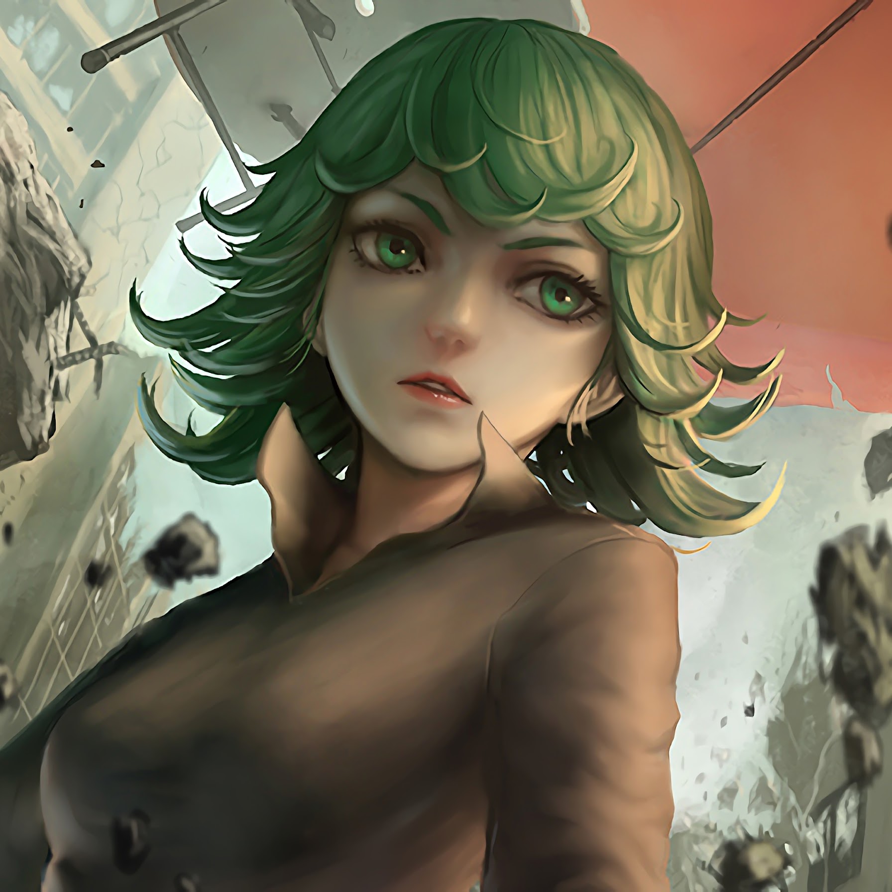 Tatsumaki, One Punch Man, 4K, #69 Wallpaper PC Desktop