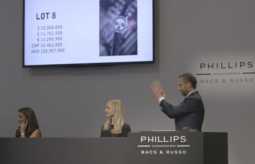 World record for a wristwatch and other highlights from Phillips