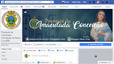 Página da Paróquia da Imaculada Conceição de Nova Cruz/RN